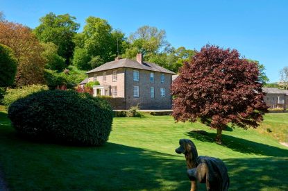 The exterior of Georgian House, Devon