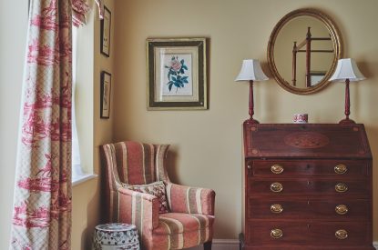 A bedroom at Tennyson House, Cotswolds