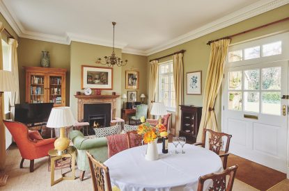 The living room at Keats Cottage, Cotswolds
