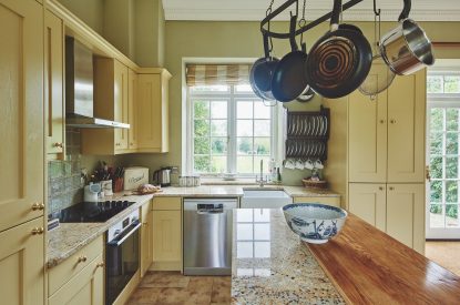 The kitchen at Keats Cottage, Cotswolds