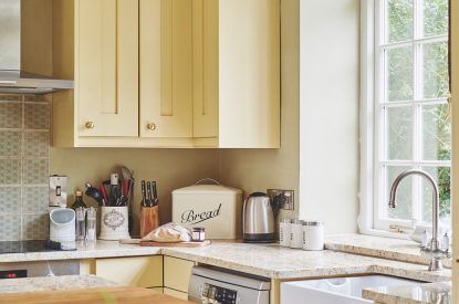 The kitchen at Keats Cottage, Cotswolds