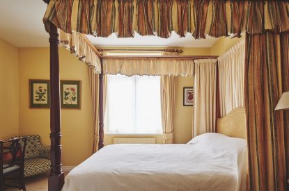The bedroom at Keats Cottage, Cotswolds