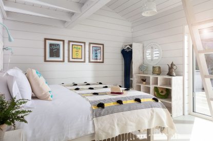 A bedroom at Gwithian, Cornwall