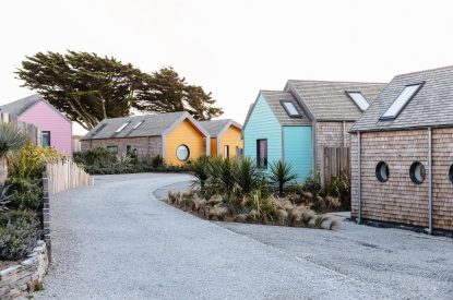 The exterior of Gwithian, Cornwall