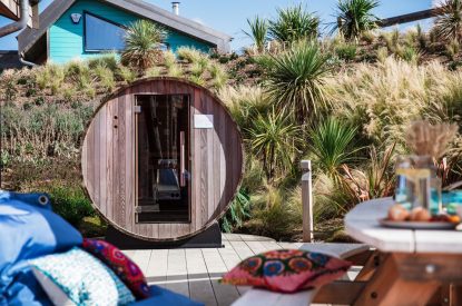 The sauna at Gwithian, Cornwall