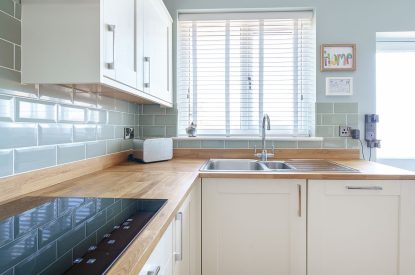 The kitchen at Yr Hafan, Llyn Peninsula