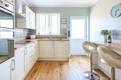 The kitchen at Yr Hafan, Llyn Peninsula
