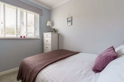 A bedroom at Yr Hafan, Llyn Peninsula