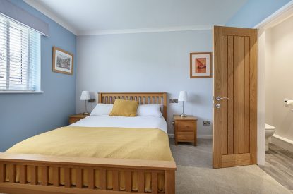 A bedroom at Yr Hafan, Llyn Peninsula