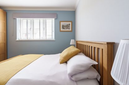 A bedroom at Yr Hafan, Llyn Peninsula