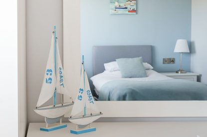 A bedroom at Yr Hafan, Llyn Peninsula