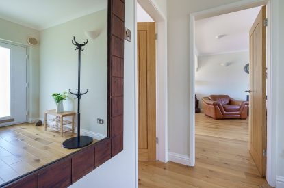 The hallway at Yr Hafan, Llyn Peninsula
