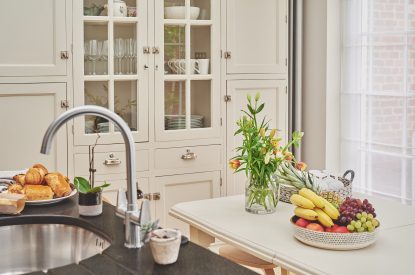 The kitchen at Coastal Manor Retreat, Hampshire