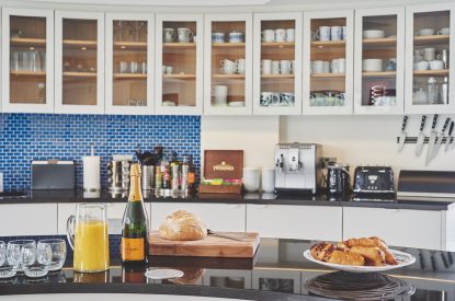 The kitchen at The Crewhouse, Hampshire