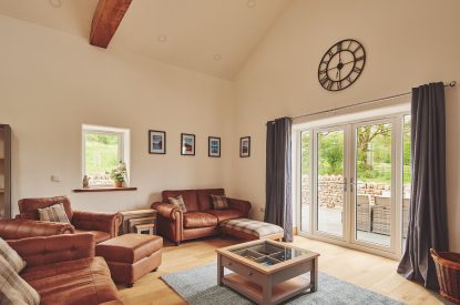 The living room at Plum Cottage, Lake District