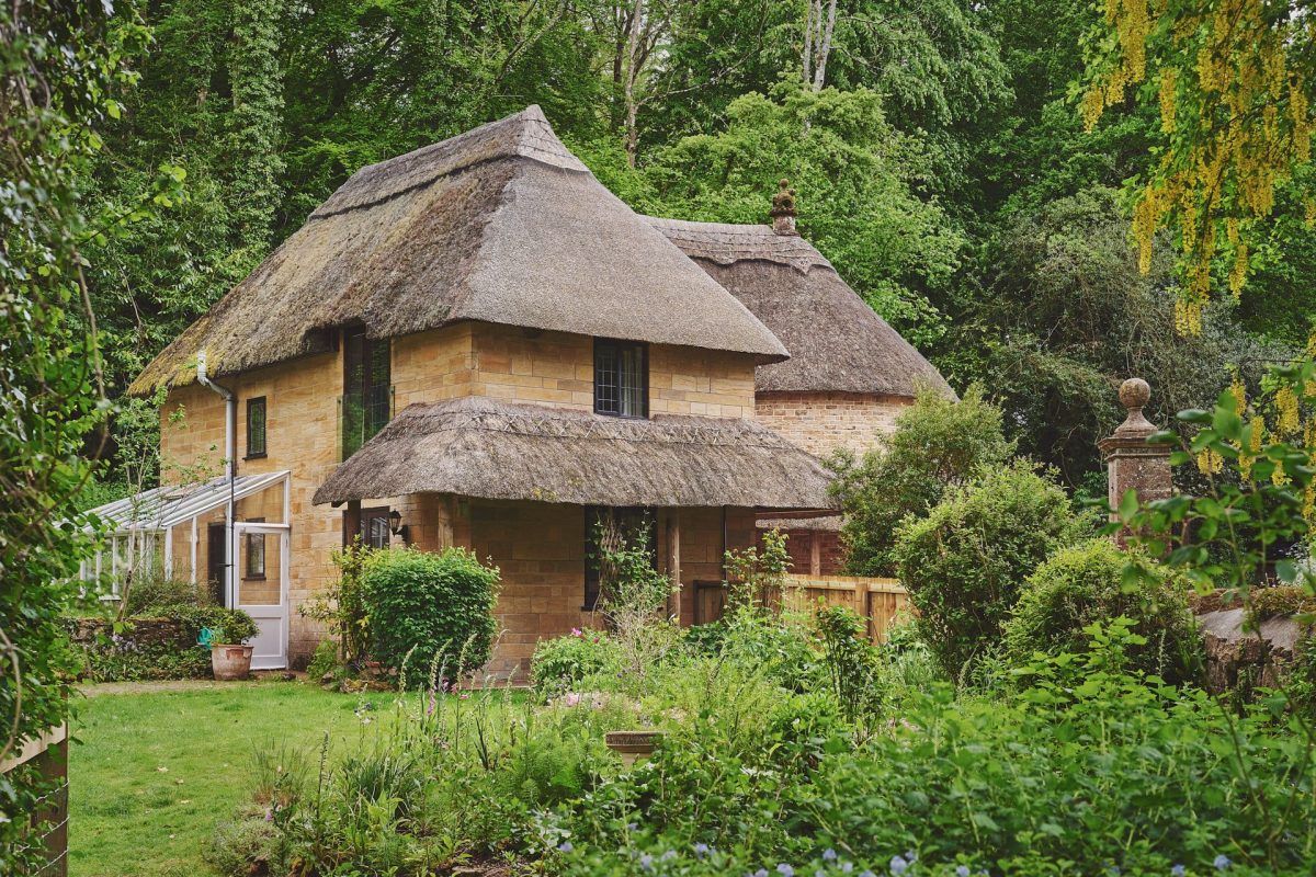 The exterior of The Round, Devon