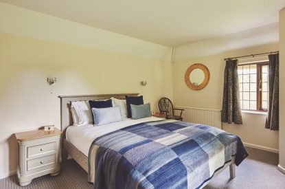A bedroom at The Round, Devon
