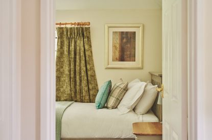 A bedroom at The Round, Devon