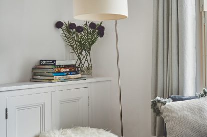 The living room at Crooked Cottage, Cotswolds
