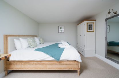 A bedroom at Holwell Farmhouse, Devon