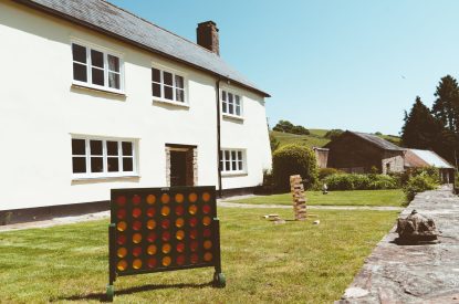 The exterior of Holwell Farmhouse, Devon