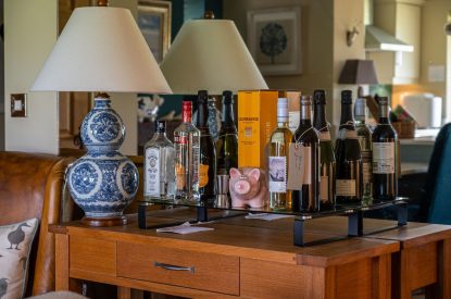 The living room at Primrose Retreat, Yorkshire