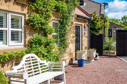 The exterior of Primrose Cottage, Yorkshire