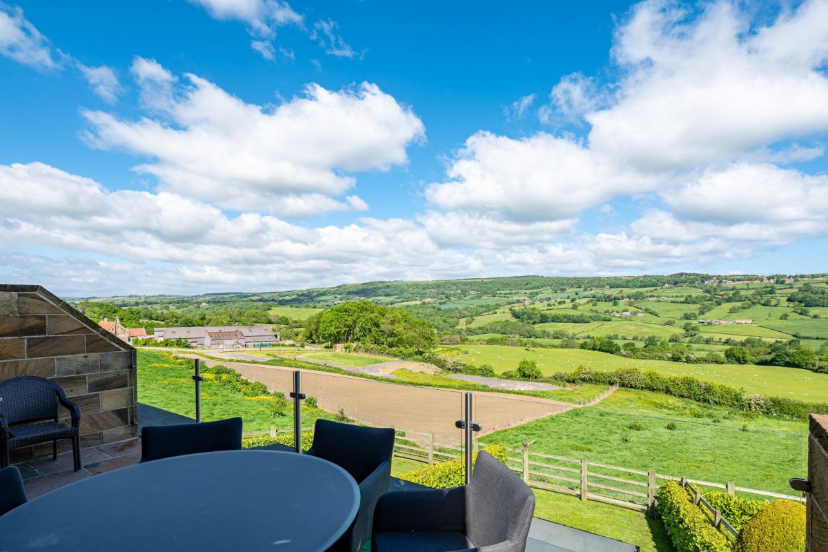 The exterior of Primrose Cottage, Yorkshire