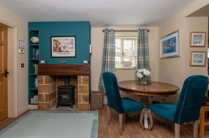 The dining room at Esk View Retreat, Yorkshire