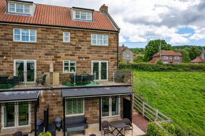 The exterior of Esk View Retreat, Yorkshire