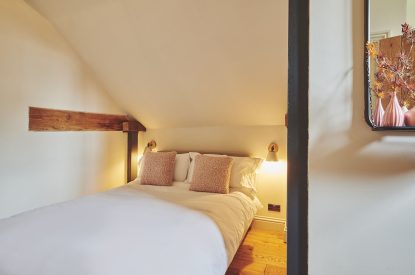 A bedroom at The Barnstay, Hampshire
