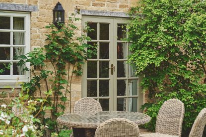 The exterior of Barrett-Browning Cottage, Cotswolds