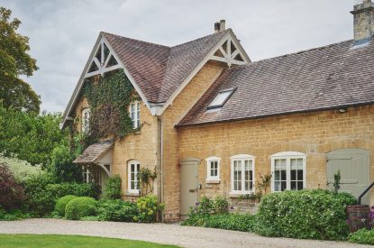 The exterior of Chaucer Cottage, Cotswolds