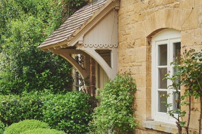 The exterior of Chaucer Cottage, Cotswolds