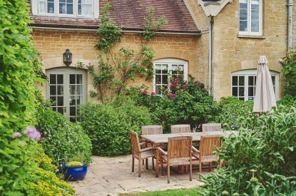 The exterior of Chaucer Cottage, Cotswolds