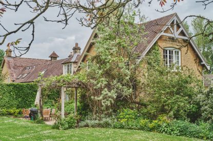 The exterior of Chaucer Cottage, Cotswolds