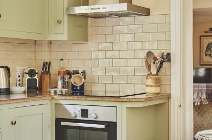The kitchen at Donne Cottage, Cotswolds