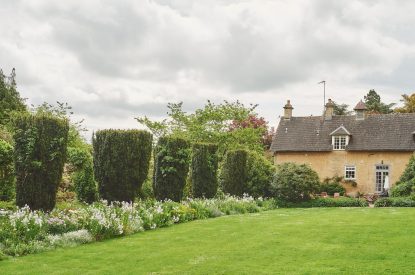 The gardens at Carroll Cottage, Cotswolds