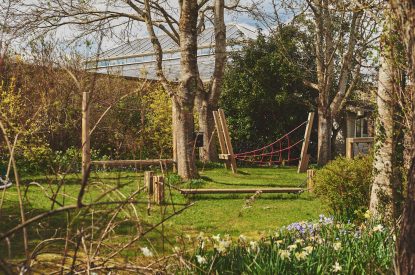 The play grounds at Wordsworth Cottage, Cotswolds