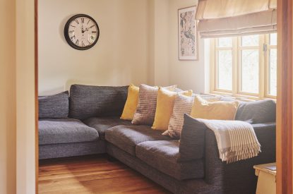The living room at Apple Tree Cottage, Cotswolds