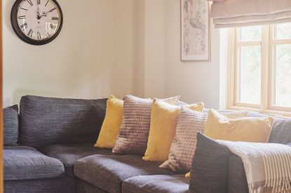 The living room at Apple Tree Cottage, Cotswolds