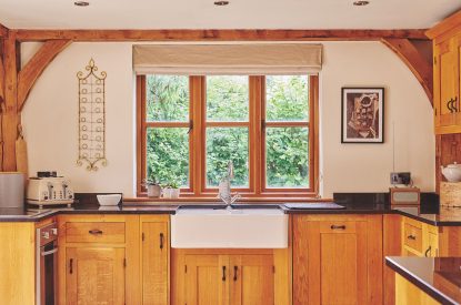 The kitchen at Apple Tree Cottage, Cotswolds
