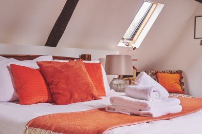 A bedroom at Church View Cottage, Cotswolds