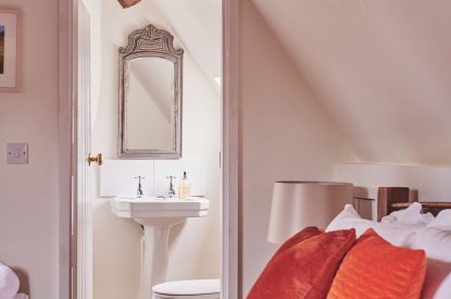 A bedroom at Church View Cottage, Cotswolds