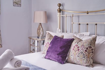 A bedroom at Church View Cottage, Cotswolds