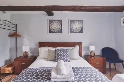 A bedroom at Church View Cottage, Cotswolds