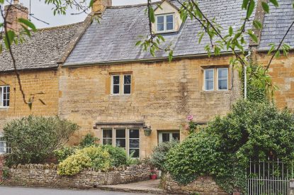 The exterior of Church View Cottage, Cotswolds