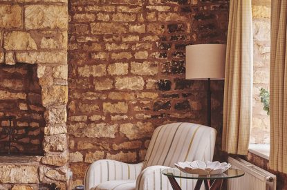 The dining room at Church View Cottage, Cotswolds