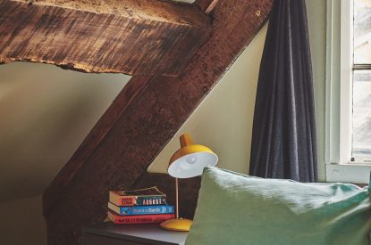 A bedroom at Hay Market House, Powys