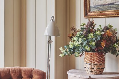 A sitting area in the bedroom at Harold House, Isle of Wight